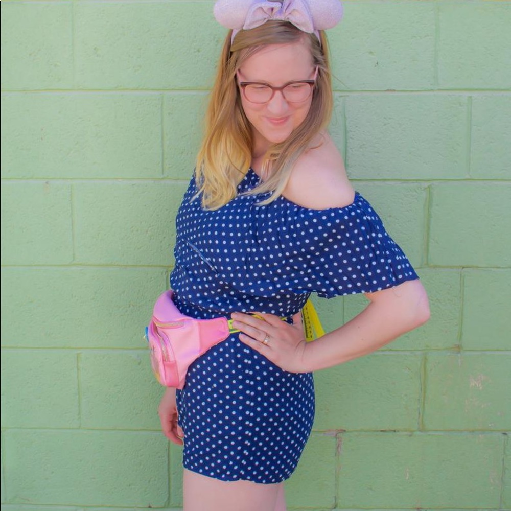 Polka dots romper